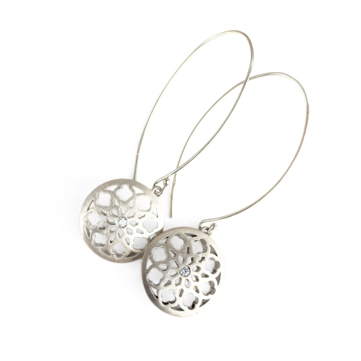 Borja Earrings — sterling silver by Nina Alexandra