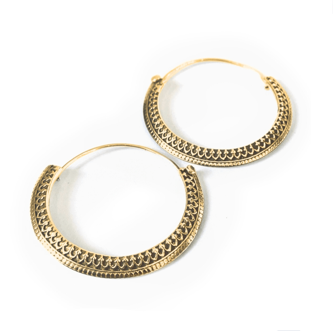 Marrakesh Hoop Earrings - Nina Alexandra Jewellery