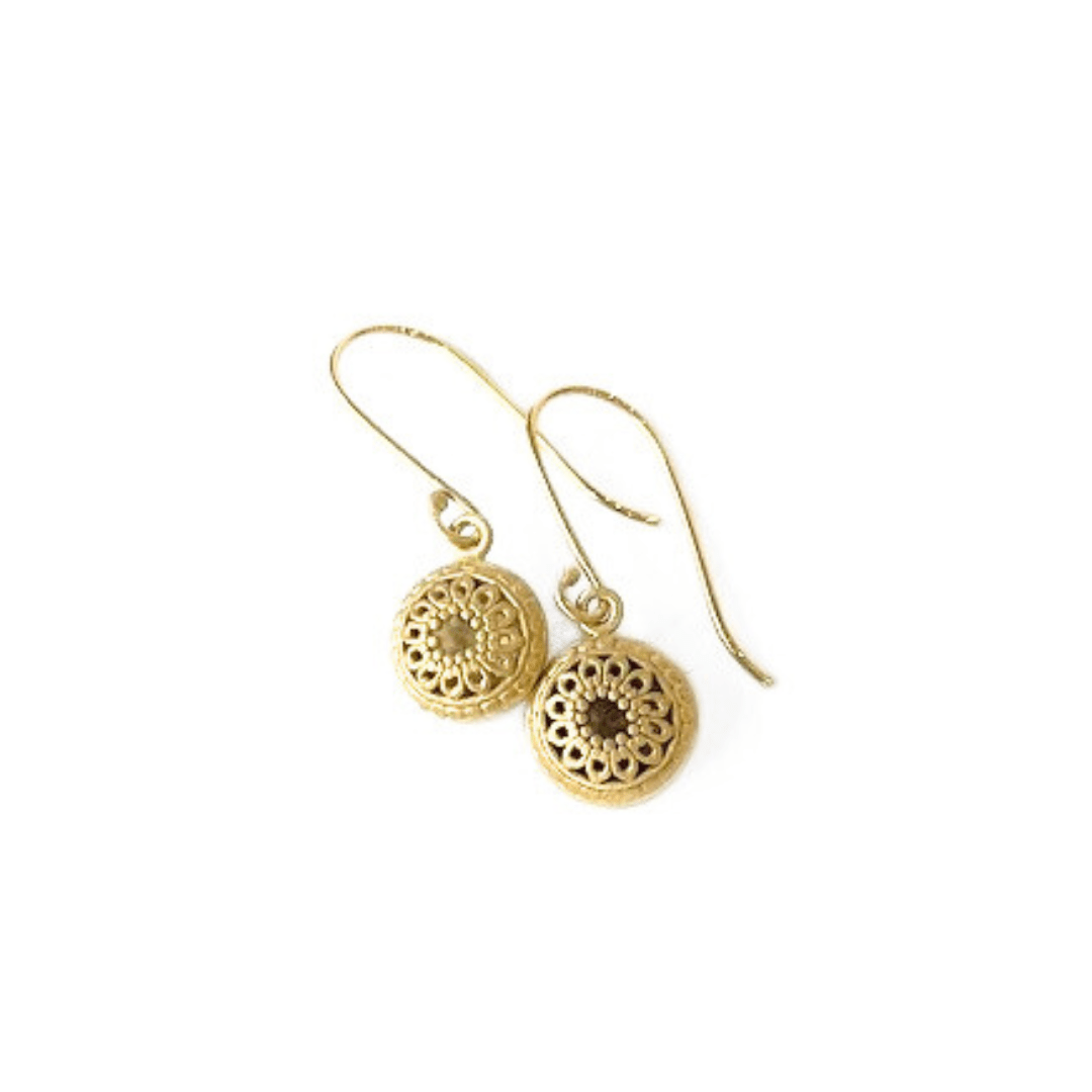 Marrakesh mini earrings - gold vermeil - Nina Alexandra Jewellery
