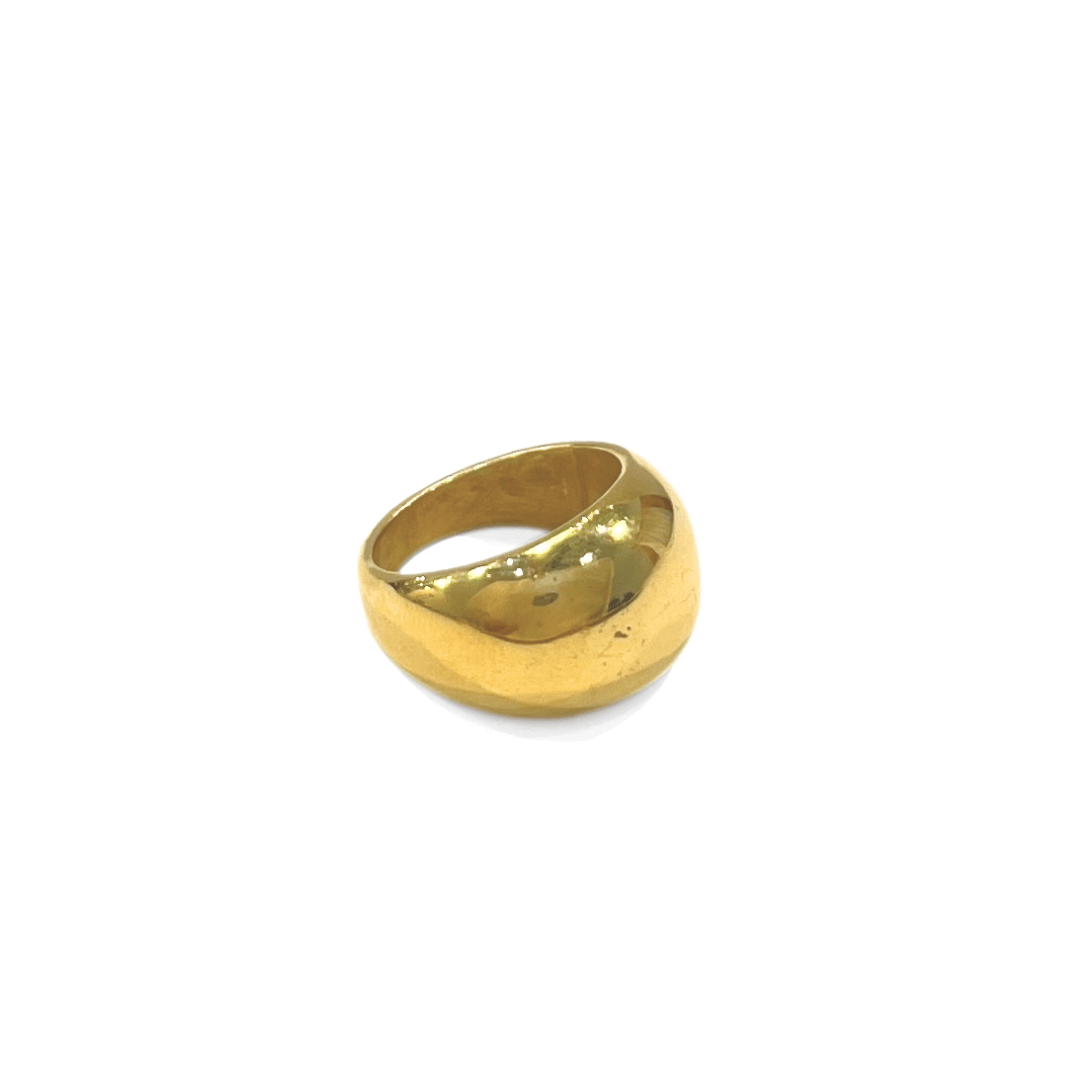 Rubens Ring - thick profile in gold by Nina Alexandra