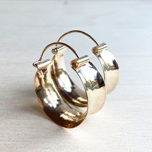dane hoops 14k ws